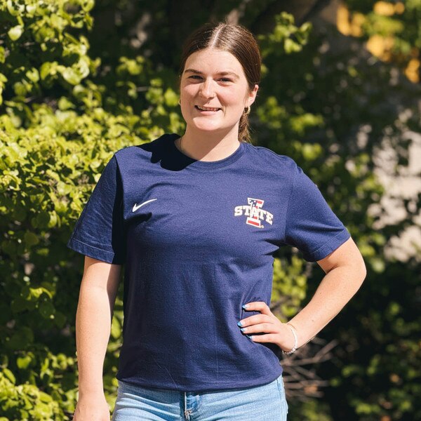 Nike® Patriotic I-State Navy T-Shirt